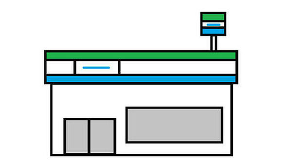 画像17:コンビニ「ファミリーマートまで450ｍ」