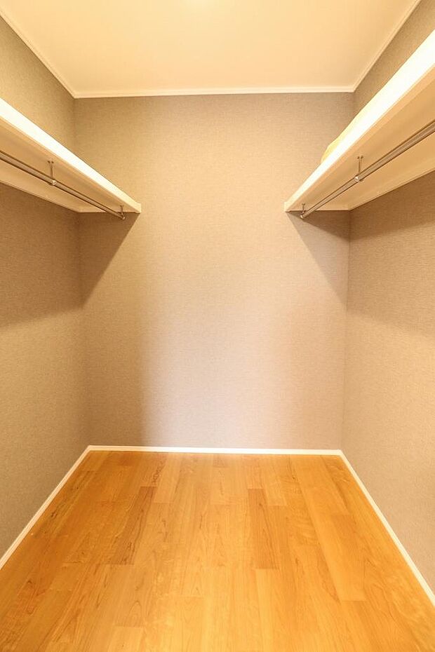 ウォークインクローゼット。