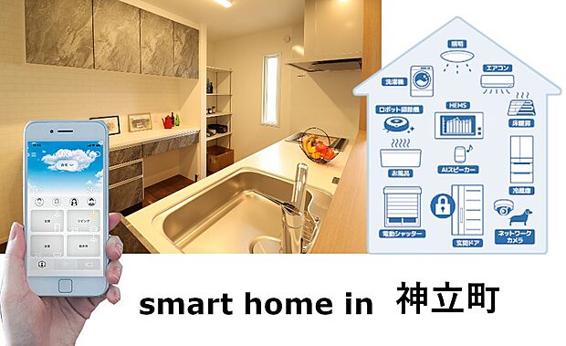 スマートホームをもっと身近に。スマホ1つで便利で安心な生活を！