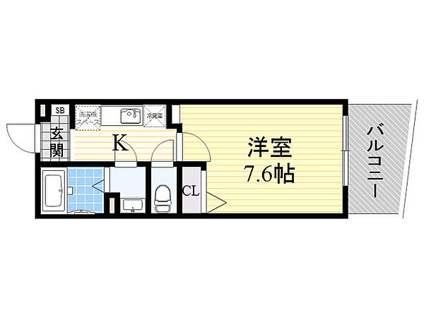 同じ建物の物件間取り写真 - ID:227079301693