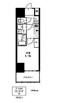 エスリードレジデンス大阪福島サウスフラッツ 1203 ｜ 大阪府大阪市福島区玉川２丁目6番7号（賃貸マンション1K・12階・22.91㎡） その2