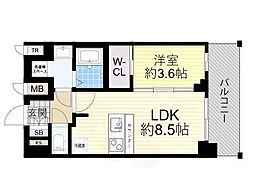 プレサンス九条グランデリーヴ 15階/-