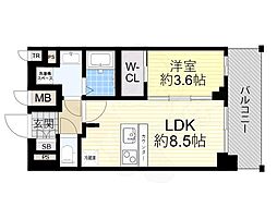 プレサンス九条グランデリーヴ 15階/-