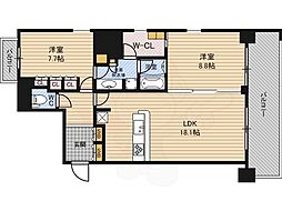リバーサイドタワー中之島 10階