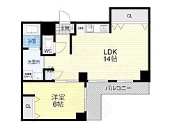 メゾンサンライズNISHI HONMACHI 5階