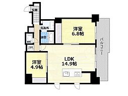 リバーサイドタワー中之島 21階/-