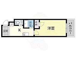 アール南森町 4階/-