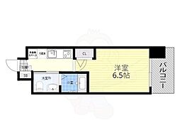 セレニテ福島プリエ 1Kの間取図画像