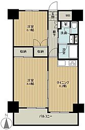 VARIANTG. 2DKの間取図画像