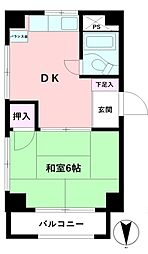 間取図画像 1DK