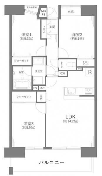 間取り：312001191547