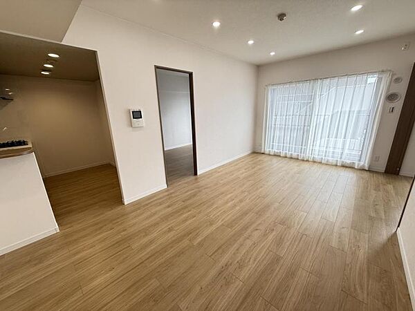 開放的なLDK、会話を楽しみながら料理ができます♪