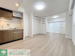 クレストコート池上六丁目 4階1LDKのリビング/ダイニング