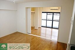 東急大井町線 旗の台駅 徒歩3分の賃貸マンション 6階1LDKのリビング/ダイニング