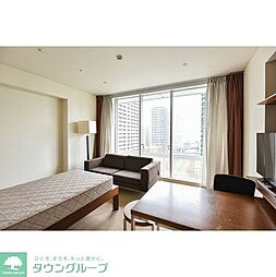 JR山手線 品川駅 徒歩10分の賃貸マンション 18階ワンルームのリビング/ダイニング