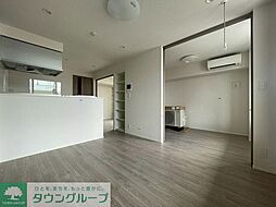 東急池上線 洗足池駅 徒歩6分の賃貸マンション 3階2LDKのリビング/ダイニング