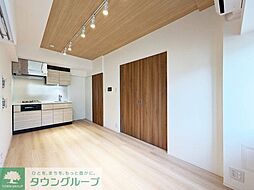 東急多摩川線 鵜の木駅 徒歩7分の賃貸マンション 3階1LDKのリビング/ダイニング