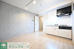 東急池上線 御嶽山駅 徒歩1分の賃貸マンション 3階1DKのリビング/ダイニング
