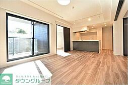 東京メトロ日比谷線 広尾駅 徒歩10分の賃貸マンション 3階2LDKのリビング/ダイニング