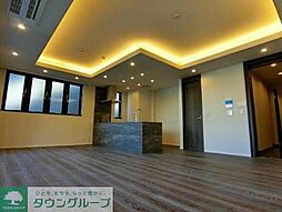 都営大江戸線 麻布十番駅 徒歩8分の賃貸マンション 5階1LDKのリビング/ダイニング