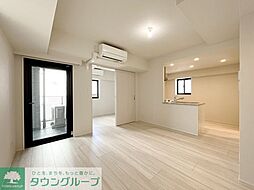 都営三田線 目黒駅 徒歩12分の賃貸マンション 1階2LDKのリビング/ダイニング