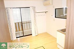 東急目黒線 武蔵小山駅 徒歩9分の賃貸アパート 1階1Kのリビング/ダイニング