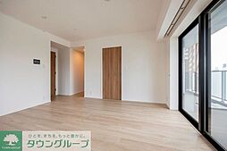 都営大江戸線 勝どき駅 徒歩12分の賃貸マンション 11階2LDKのリビング/ダイニング