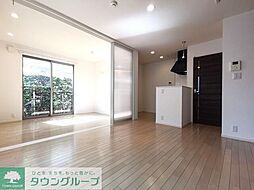 東急東横線 都立大学駅 徒歩7分の賃貸アパート 1階1LDKのリビング/ダイニング