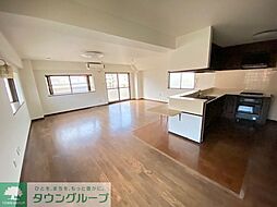 京急本線 平和島駅 徒歩3分の賃貸マンション 4階3LDKのリビング/ダイニング