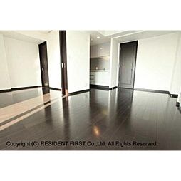 JR山手線 五反田駅 徒歩7分の賃貸マンション 4階1LDKのリビング/ダイニング