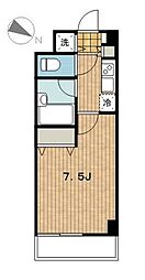 JC西馬込 1Kの間取図画像
