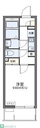 ノワール久が原 1Kの間取図画像