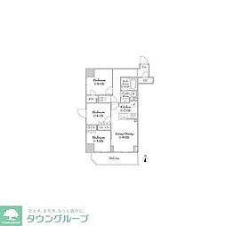ASMACI  MAISON両国II 3LDKの間取図画像