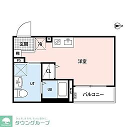 間取図画像 ワンルーム