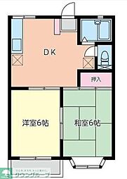 間取図画像 2DK