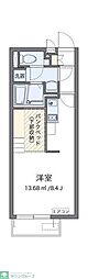 ミランダみらい館 ワンルームの間取図画像