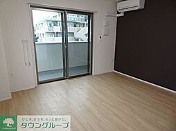 サン・コンフォート 201 2階1Kのリビング/ダイニング