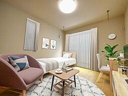 フルセイル上大岡I 205 2階1Kのリビング/ダイニング