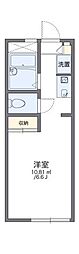 レオパレスエスポワール 1Kの間取図画像