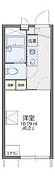 レオパレスN-1 1Kの間取図画像