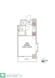 ステラコート横浜南 1Kの間取図画像