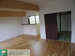 JR京浜東北・根岸線 川口駅 徒歩16分の賃貸マンション 2階2LDKのリビング/ダイニング