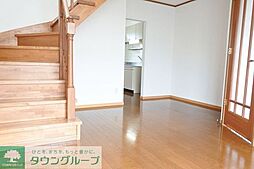 埼玉高速鉄道 鳩ヶ谷駅 徒歩30分の賃貸アパート 1階2LDKのリビング/ダイニング