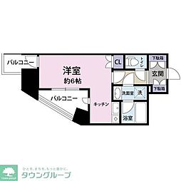 JR京浜東北・根岸線 浦和駅 徒歩7分の賃貸マンション 1階1Kの間取り