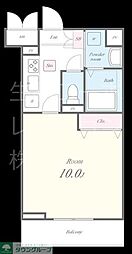 JR東北本線 大宮駅 徒歩7分の賃貸アパート 3階1DKの間取り