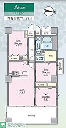 間取図画像 3LDK