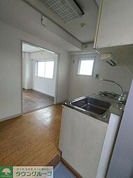 西武拝島線 武蔵砂川駅 徒歩10分の賃貸マンション 5階2DKのリビング/ダイニング