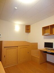 レオパレスグレイシャス 1階1Kのリビング/ダイニング