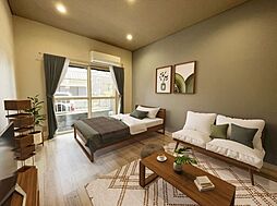 アイレックス三芳 105 1階1Kのリビング/ダイニング