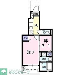 グランツェン 1SKの間取図画像